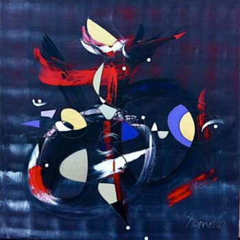 Painting titled "SLIM_-_100X100.JPG" by Perrotte, Original Artwork