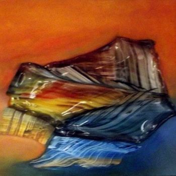 Painting titled "N° 904, 20F huile s…" by Vera De Rivales, Original Artwork, Oil