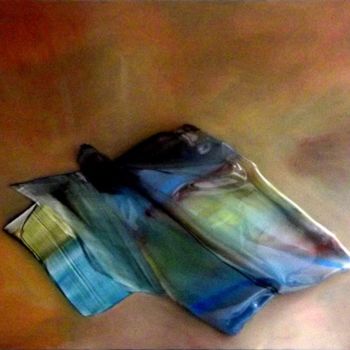 Painting titled "N° 714, 50F huile s…" by Vera De Rivales, Original Artwork, Oil