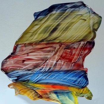 Sculpture titled "sculpture peinte en…" by Vera De Rivales, Original Artwork, Other