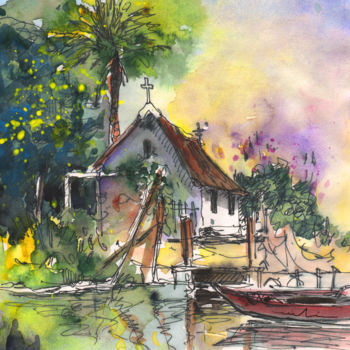 "Albufera de Valenci…" başlıklı Tablo Miki De Goodaboom tarafından, Orijinal sanat, Petrol