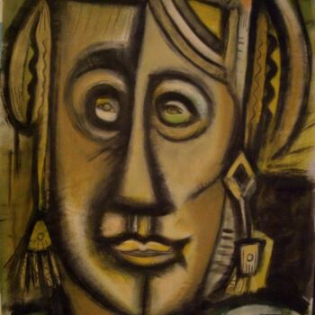 Ζωγραφική με τίτλο "11mars 2012" από Frédérique Manley, Αυθεντικά έργα τέχνης