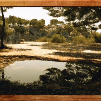Peinture intitulée "Paysage de Cassis" par Emma Laroche, Œuvre d'art originale