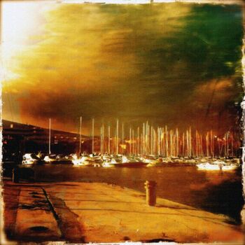 제목이 "Port de La Ciotat"인 미술작품 Emma Laroche로, 원작