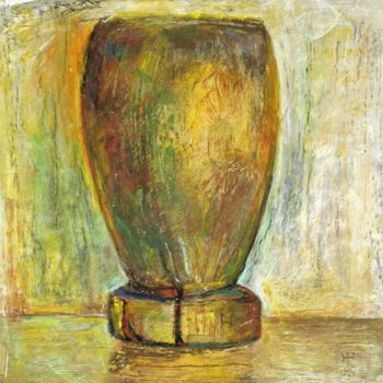 Painting titled "Mortier" by Nathalia Chipilova, Original Artwork, Oil