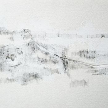 Drawing titled "jour 23 - 19.11.2011" by Pascale Aurignac, Original Artwork, Graphite