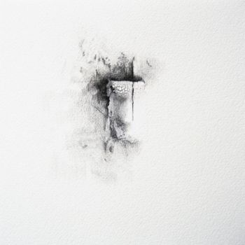 Drawing titled "jour 50 - 16.12.2011" by Pascale Aurignac, Original Artwork, Graphite
