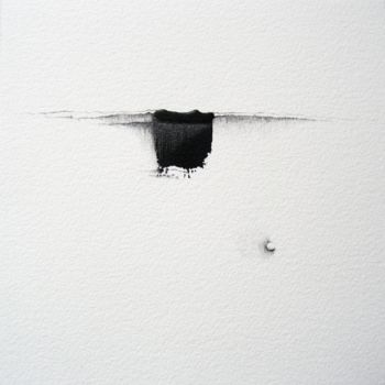Drawing titled "jour 65 - 31.12.2011" by Pascale Aurignac, Original Artwork, Graphite