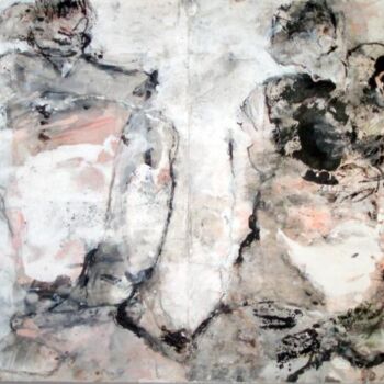 Peinture intitulée "Anthropomorphe AP1" par Catherine Monmarson, Œuvre d'art originale