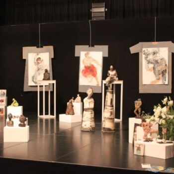 Peinture intitulée "sculptures" par Catherine Monmarson, Œuvre d'art originale