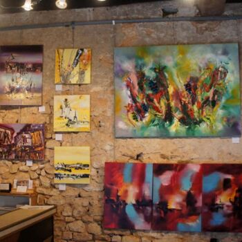 Painting titled "retrospective2.jpg" by Muriel Cayet, Original Artwork