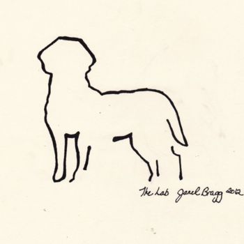 Painting titled "The Lab" by Janel Bragg, Original Artwork