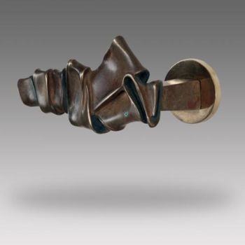 Sculpture intitulée "CHILLIDA" par Sak, Œuvre d'art originale