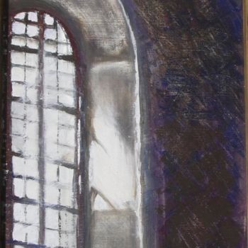 Peinture intitulée "Fenêtre" par Nathalie Torrents, Œuvre d'art originale