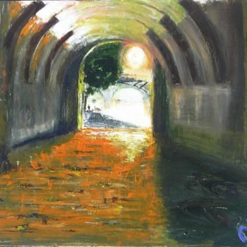 Peinture intitulée "Eau2" par Nathalie Torrents, Œuvre d'art originale