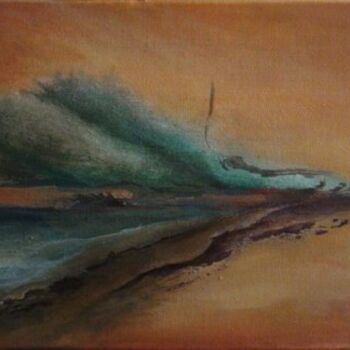 Peinture intitulée "Vent d'ouest" par Marie-Sylvie Riviere, Œuvre d'art originale
