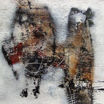 Peinture intitulée "Tant que l'eau coul…" par Isabelle Mignot, Œuvre d'art originale, Acrylique