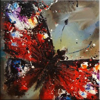 Painting titled "Butterfly 2" by Pavel Guzenko, Original Artwork
