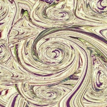 Arts numériques intitulée "L'OEUVRE AU BLANC -…" par Francine Barbaray, Œuvre d'art originale