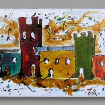 Pittura intitolato "Toscana" da Vidà, Opera d'arte originale