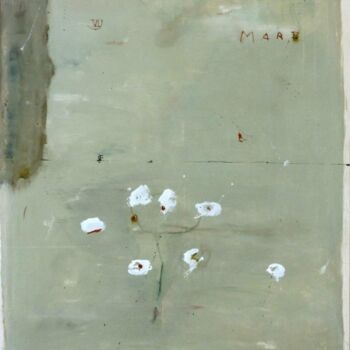 Peinture intitulée "Fleurs d'étangs" par Philippe Roussel, Œuvre d'art originale, Huile