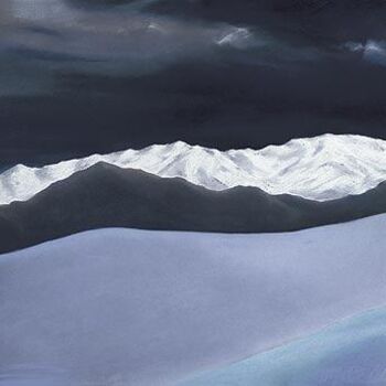 Dibujo titulada "Light over Distance…" por Robin Mols, Obra de arte original