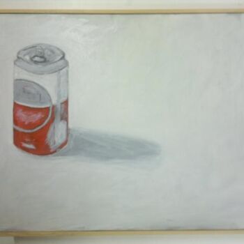 Peinture intitulée "cest ci pas un Biere" par Amr Assaad, Œuvre d'art originale