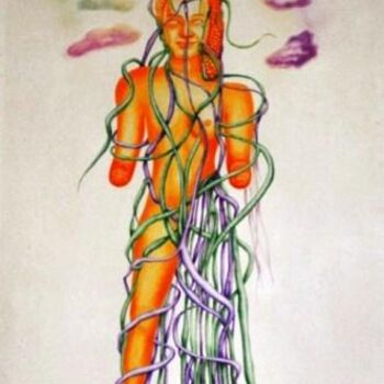 Malerei mit dem Titel "Creative interpreta…" von Sigrun Neumann (Sineu), Original-Kunstwerk