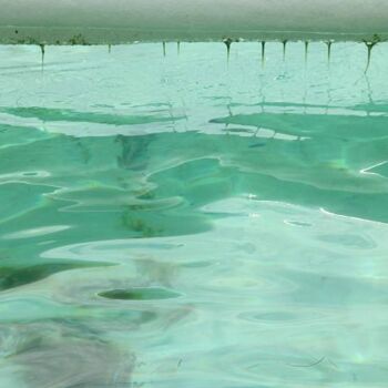 「Composition on Aqua…」というタイトルの写真撮影 Sio Monteraによって, オリジナルのアートワーク