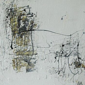 Peinture intitulée "Eskrimador Series II" par Sio Montera, Œuvre d'art originale, Huile