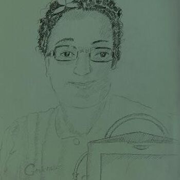 Painting titled "Study of "Fleur" Nu…" by Reginald Gray, Original Artwork