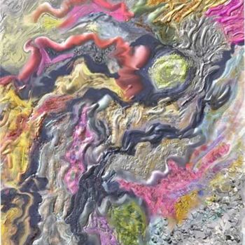「L Gargouille」というタイトルのデジタルアーツ Richard Raveen Chesterによって, オリジナルのアートワーク, デジタル絵画
