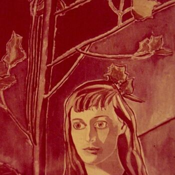Painting titled "Portrait of Celia S…" by Reginald Gray, Original Artwork