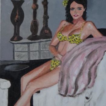 Peinture intitulée "VOLUPTE" par Eric Altmeyer, Œuvre d'art originale, Acrylique
