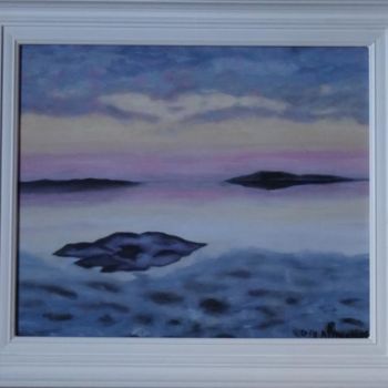 Peinture intitulée "MATIN SEREIN" par Eric Altmeyer, Œuvre d'art originale, Acrylique