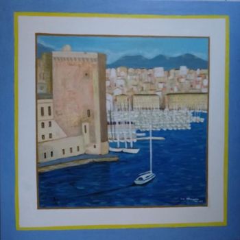 Peinture intitulée "ENTRE PORT DE MARSE…" par Eric Altmeyer, Œuvre d'art originale