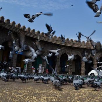 Photography titled "Mozamjahi Market04" by Kishore Singh, Original Artwork