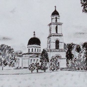 Painting titled "SOBOR.jpg" by Timofei Gorea, Original Artwork