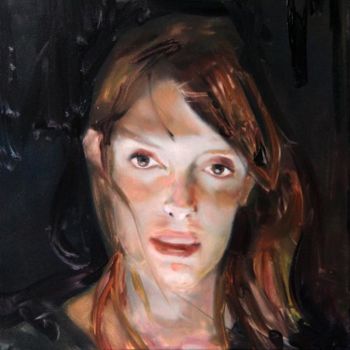 제목이 "Casual meeting (oil…"인 미술작품 Irjan Moussin로, 원작, 기름