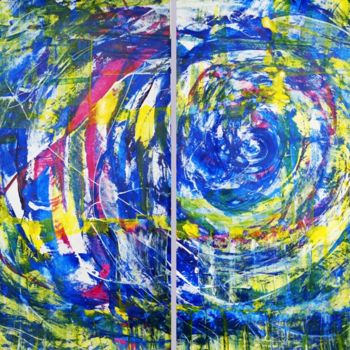 Painting titled "No Comments" by Dmitri Matkovsky, Original Artwork, Oil