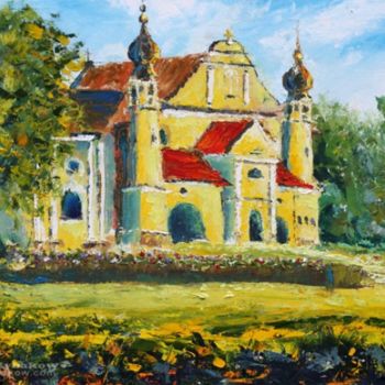 「Painting Solar Temp…」というタイトルの絵画 Rybakow Fine Artによって, オリジナルのアートワーク, オイル