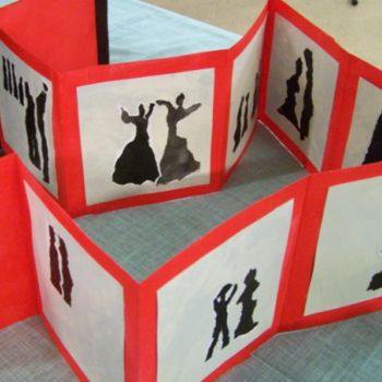 Sculpture titled "Histoire de silhouè…" by Anne-Frédérique Ferret, Original Artwork, Other
