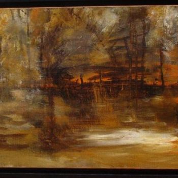 Peinture intitulée "L'APRES" par Catherine Lesueur (C.Lesueur), Œuvre d'art originale, Huile