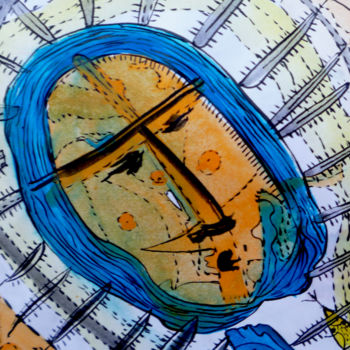 Painting titled "Nativité ( détail 5…" by Jeff, Original Artwork