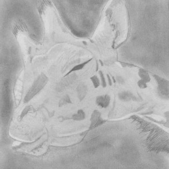 Drawing titled "Give me a kiss" by Ashley Oquendo, Original Artwork, Other