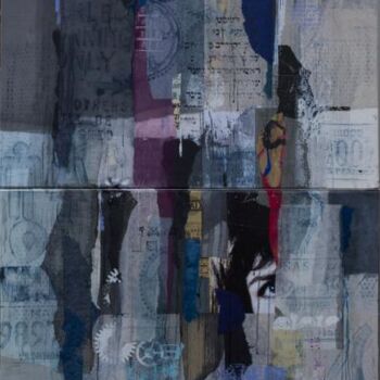 Painting titled "Dream Machine #1-di…" by Claude Lieber, Original Artwork