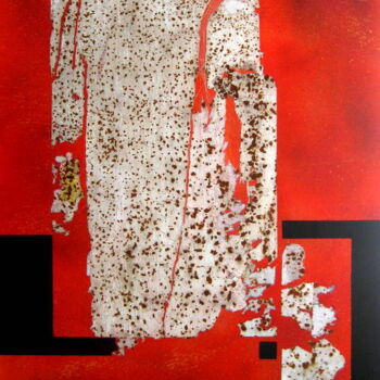Collages intitulée "mémoire du temps n°…" par Anne-Marie Mary, Œuvre d'art originale