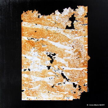 Peinture intitulée "mémoire du temps n°…" par Anne-Marie Mary, Œuvre d'art originale, Acrylique