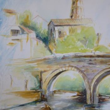 제목이 "Eglise en Haute Loi…"인 미술작품 Pierre Feyeux로, 원작, 기름