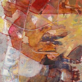 「Coronis」というタイトルの絵画 Philippe Casaubonによって, オリジナルのアートワーク, オイル